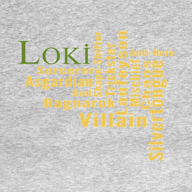 Who is Loki? by makepeaceart